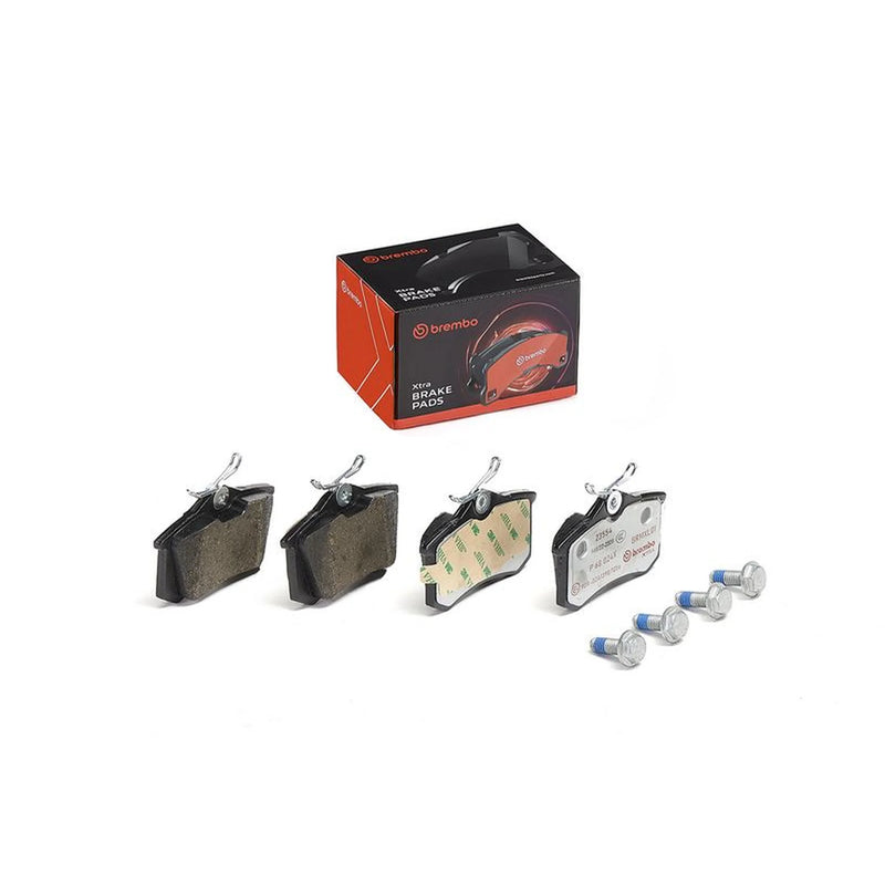 Brembo 4 x Rear Brake Pad Set fits Citroën C3 Aircross I 2017-2018 1.2 1.5 1.6