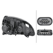 Hella Headlight Headlamp D2S/H7 Left fits Renault Clio 1998-2016