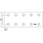 DON Don Cv Brake Lining Set fits Daf 45 1991-2000