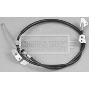Borg & Beck Handbrake Cable Right Rear BKB2853