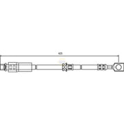 NAPA Brake Hydraulic Hose Line Front NBH1044