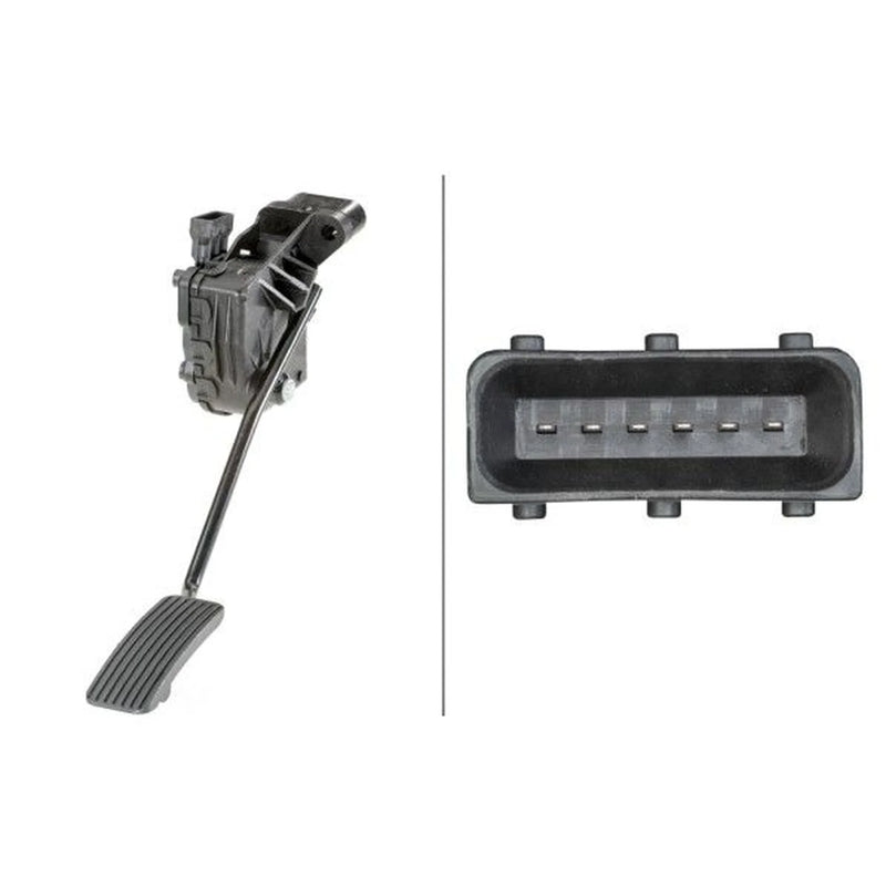 Hella Accelerator Pedal Position Sensor fits Opel Astra G 1999-2005 2.0 2.2