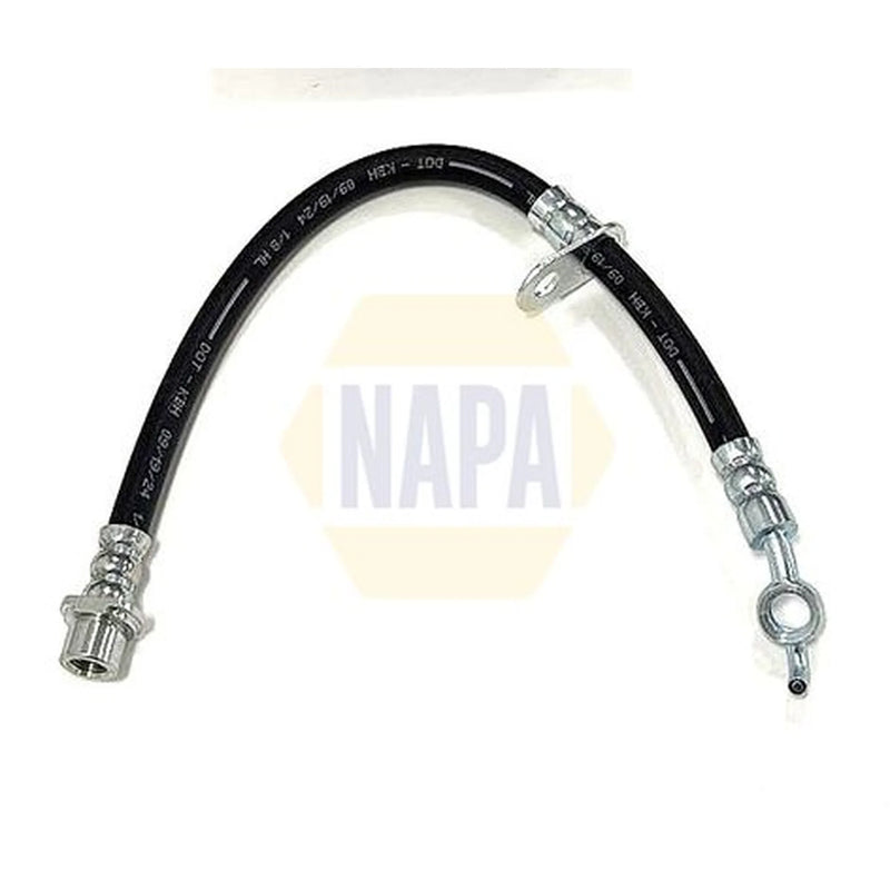 NAPA Brake Hydraulic Hose Line Rear Left fits Toyota Auris 2006-2012 2.2