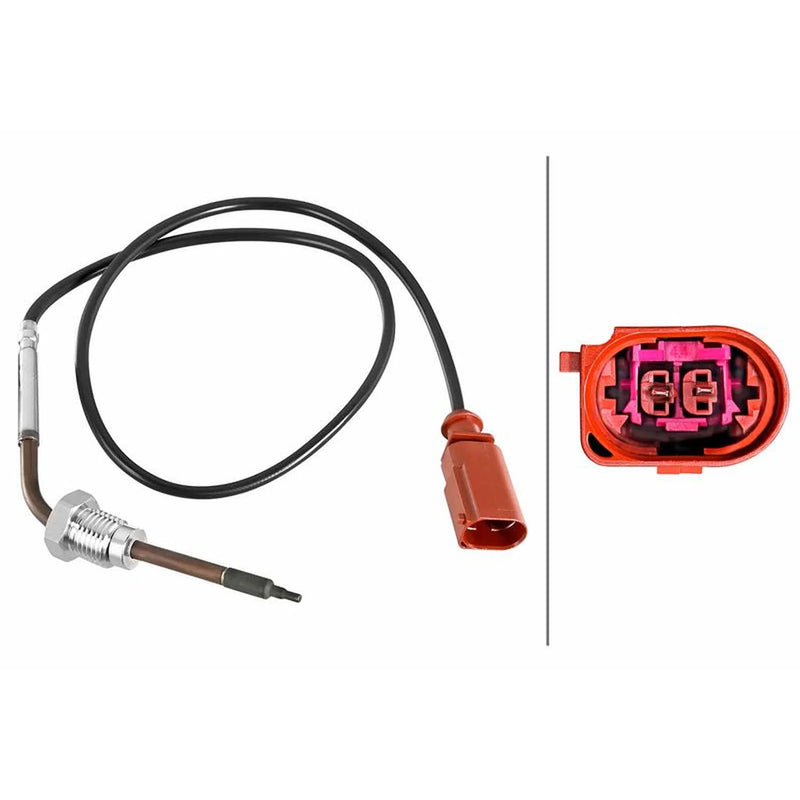 Hella Exhaust Gas Temperature Sensor before soot particulate fil fits Audi A8 D4
