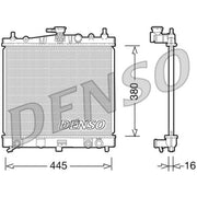 Denso Engine Radiator DRM46036