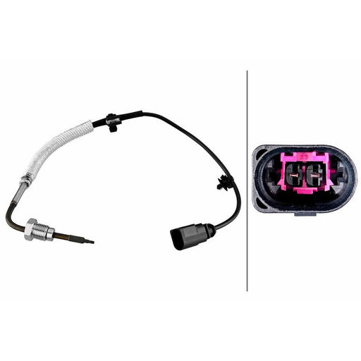 Hella Exhaust Gas Temperature Sensor before exhaust turb fits Audi A6 Allroad C7