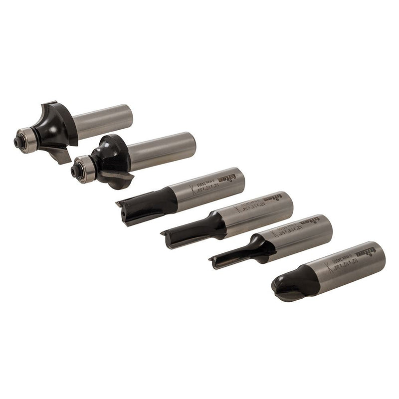 Triton 1/2" Router Kit 6pce 6pce Triton - Dynamic Drive