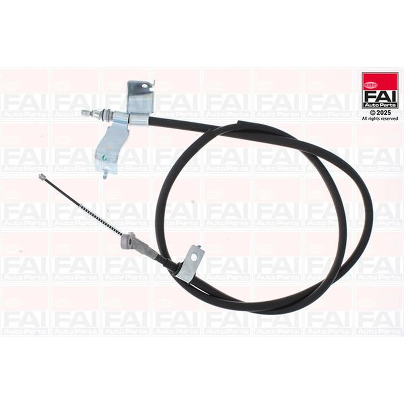 FAI Handbrake Cable Left Rear fits Nissan X-Trail II 2007-2013 2.0 2.5