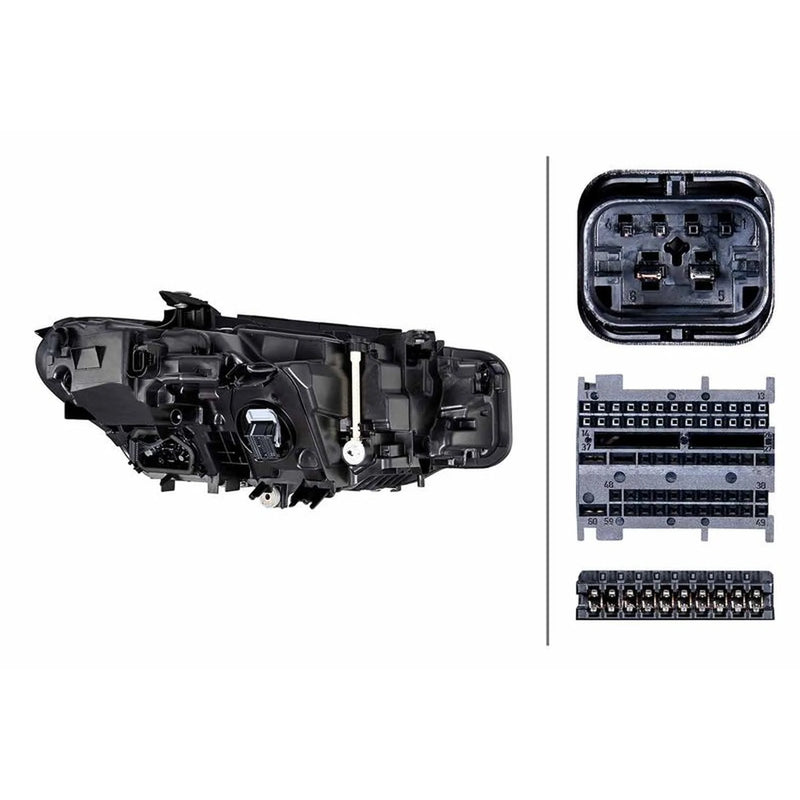 Hella Headlight Headlamp LED Left fits BMW 3 2018-2022 1.6