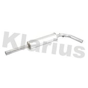 Klarius Box With Centre Pipe Centre fits VW Polo 1997-2001 1.0 1.4