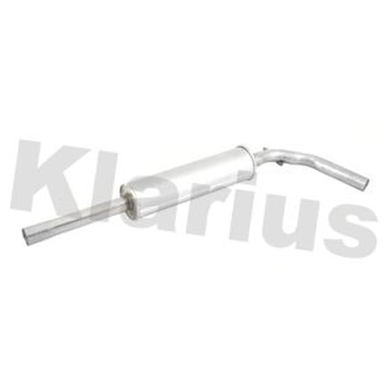 Klarius Box With Centre Pipe Centre fits VW Polo 1997-2001 1.0 1.4