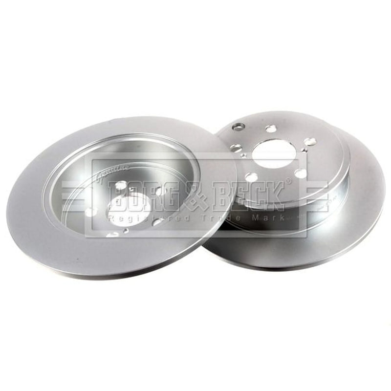 Borg & Beck Front & Rear Brake Discs & Pads fits Toyota Avensis 2003-2008