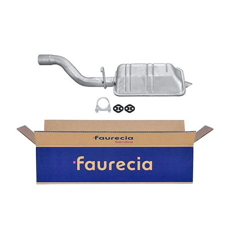 Hella End Silencer Rear fits Mercedes-Benz Viano 2003-2007