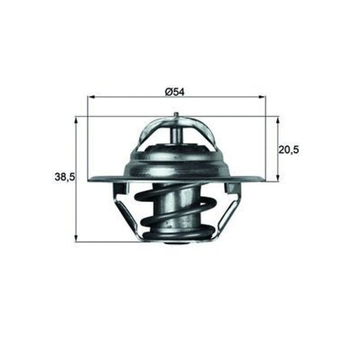 Mahle Thermostat,Coolant fits Mercedes-Benz Sl 1955-1963 121.040 121.042