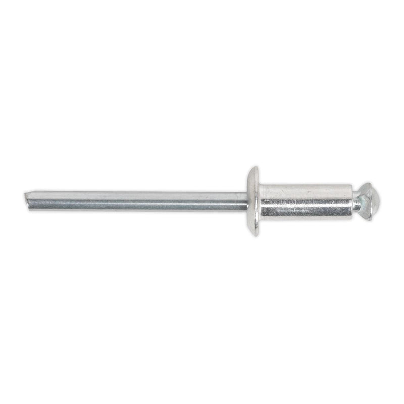 Sealey Aluminium Peel Back Rivet Standard Flange 4.8 x 12mm Pack of 200 RP4812 Sealey - Dynamic Drive