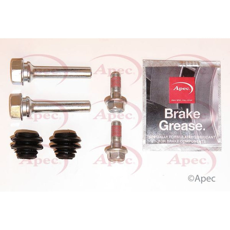 Apec Brake Caliper Guide Sleeve Kit Rear Left fits Hyundai I20 I 2008-2015
