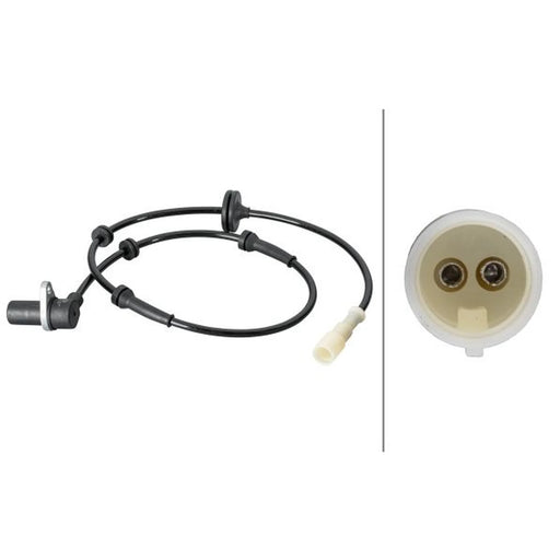 Hella ABS Wheel Speed Sensor Front Left fits Honda Civic Aerodeck 1998-2001 2.0