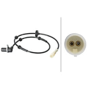 Hella ABS Wheel Speed Sensor Front Left 6PU 012 806-651