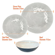 MDS1203 Liberty Murano 12 Piece Melamine Dinner Set LL1380 Liberty Leisure UK - Dynamic Drive