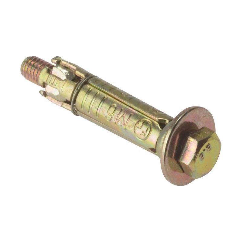 Forgefix Masonry Anchor Bolt Loose ZYP M6 x 25mm Bag 10 ForgeFix - NN4 Online