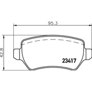 Mintex Brake Pad Set