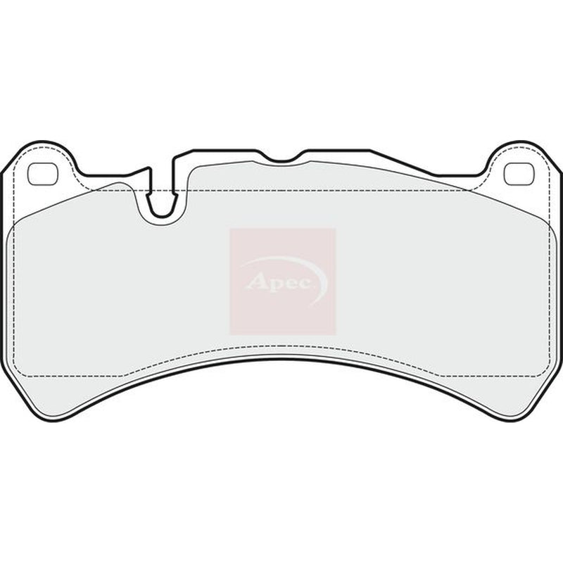 Apec Front Brake / Discs & Pads fits Mercedes-Benz Clk 2002-2010 209.376 209.476