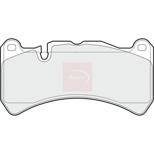 Apec Front / & Rear / Brake Discs & Pads fits Mercedes-Benz Clk 2002-2010