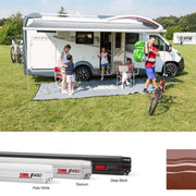 Fiamma Polar White F45S 260 Awning Sahara Fabric Fiamma - Dynamic Drive