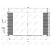 NRF Air Conditioning Condenser 35378