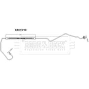 Borg & Beck Brake Hydraulic Hose Line outer BBH9090
