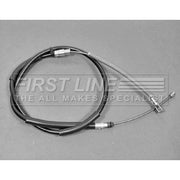 First Line Handbrake Cable Left Rear fits VW Caravelle T3 Bus 1979-1992