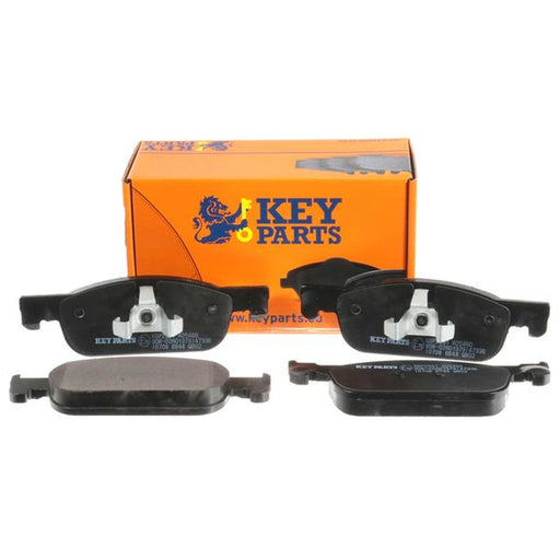 Key Parts 4 x Front Brake Pad Set fits Dacia Logan II 2012-2013 1.5 1.6