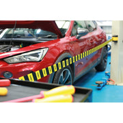 Laser Wall Mounted Magnetic Retractable Barrier 3m x 48mm 8528 Laser - Dynamic Drive