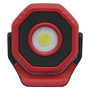 Sealey Rechargeable Pocket Floodlight with Magnet 360 7W COB LED Red LED700PR Sealey - Dynamic Drive