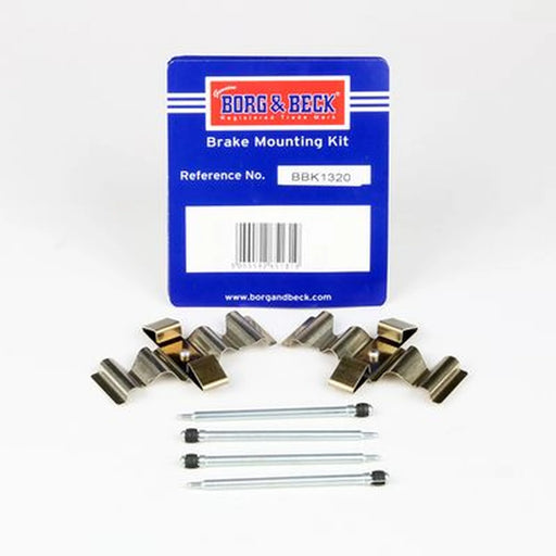 Borg & Beck Brake Pad Accessory Fitting Kit Front BBK1320