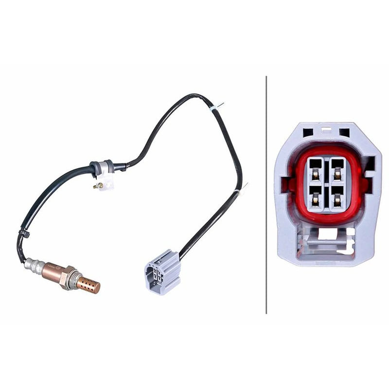 Hella O2 Lambda Oxygen Sensor after catalytic converter fits Mazda 2 2007-2015