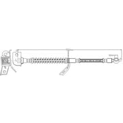 Abtex Brake Hydraulic Hose Line Front Right fits Hyundai I30 2007-2012
