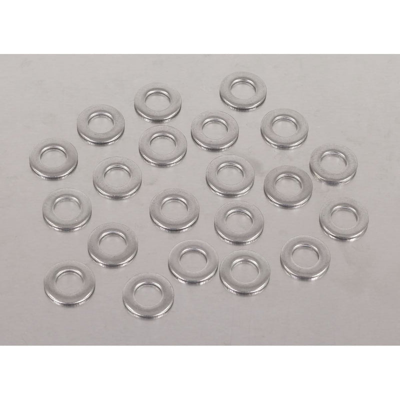 Sealey Stainless Steel Flat Washer DIN 125 - M10 A2 - Pack of 100 SSW10 Sealey - Dynamic Drive