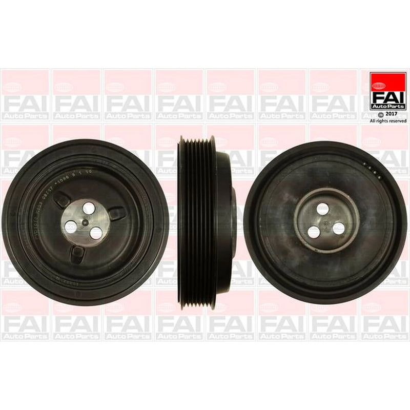 FAI Crank Shaft Belt Pulley fits Citroën Relay III 2006-2012 2.2