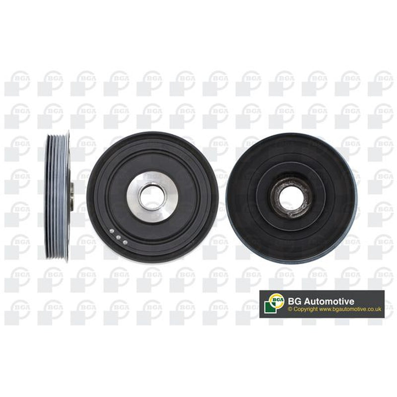 BGA Crank Shaft Belt Pulley fits Citroën Berlingo / Berlingo First 2005-2011 1.6