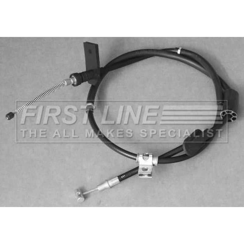 First Line Handbrake Cable Left Rear fits Suzuki Alto IV 1994-2002 1.0