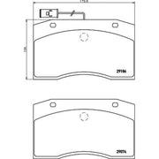 DON Brake Pad Set