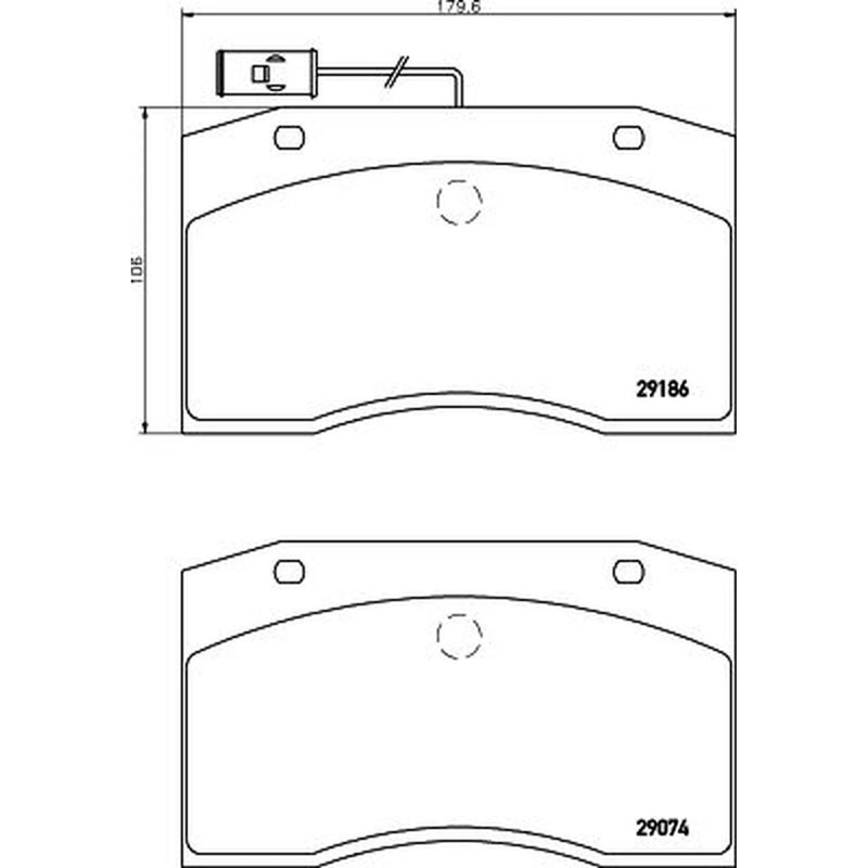 DON Brake Pad Set