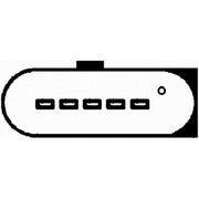 Hella MAF Sensor (Mass Air Flow) fits Audi A4 B6 2000-2005 2.5