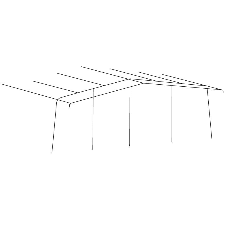 TRIGANO Poled Caravan Awning OCEAN 250 (2.5m Depth) TRIGANO - Dynamic Drive