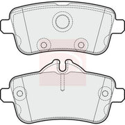 Apec Rear Brake Pad Set PAD1929