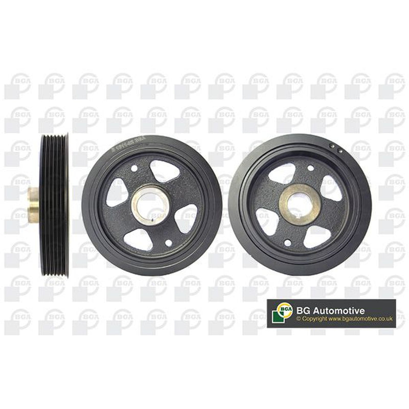 BGA Crank Shaft Belt Pulley fits Toyota Auris 2006-2018 1.6 1.8