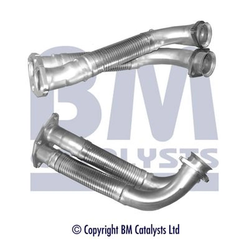 BM Catalysts Exhaust Pipe OD fits Mercedes-Benz 123 1980-1985 123.223 123.243