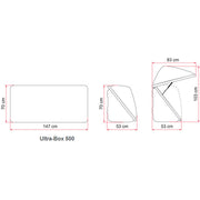 Fiamma Ultra Box 500 Rear Mount Storage Caravan Motorhome Carry Bike 04148-01 Fiamma  - Dynamic Drive