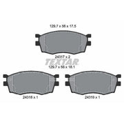 Textar Front Brake Pad Set 2431701